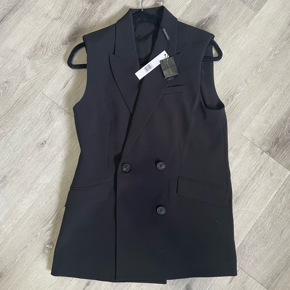 Black Elie Tahari suite vest - Picture 1 of 6